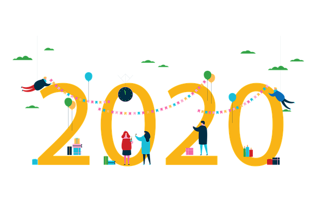 Bonne et heureuse année 2020 <em>(de Francine Mougeot - Enel)</em>