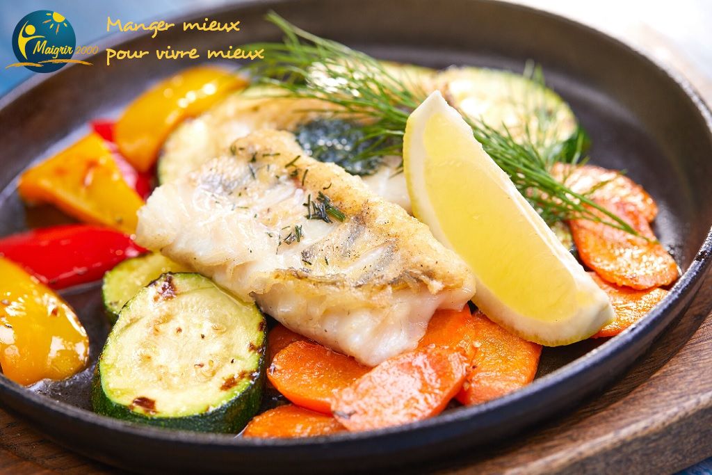 Poisson mijoté à l'orange