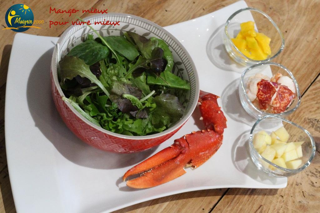 Salade de homard